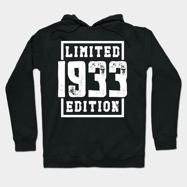 1933 Limited Edition Hoodie by colorsplash